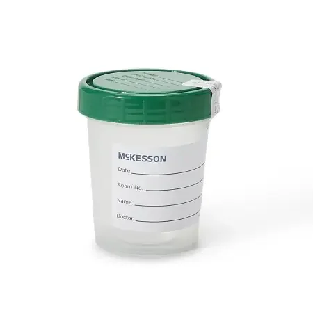 McKesson – Specimen Container 120 mL (4 oz.) Screw Cap Sterile Inside Only – 569