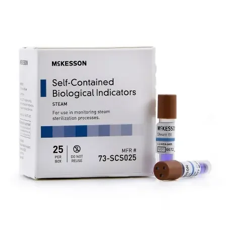McKesson – Sterilization Biological Indicator Vial Steam – 73-SCS025