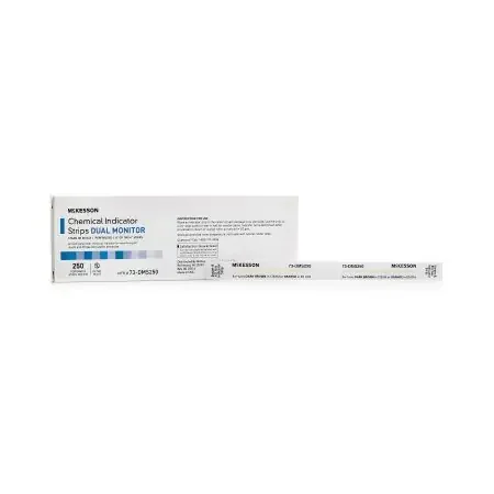 McKesson – Sterilization Chemical Indicator Strip Steam / EO Gas 8 Inch – 73-DMS250
