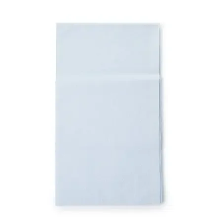 McKesson – Stretcher Sheet Flat Sheet 40 W X 72 L Inch Blue Tissue / Poly Disposable – 18-925