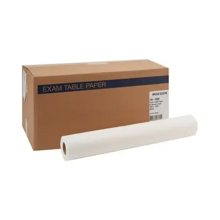 McKesson – Table Paper 18 Inch Width White Crepe – 18-802