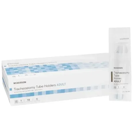 McKesson – Tracheostomy Tube Holder One Size Fits Most Flexible Material Adult Adjustable – 16-240