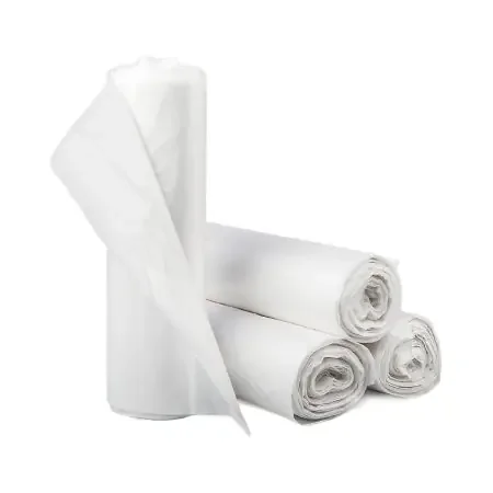McKesson – Trash Bag 16 gal. Clear LLDPE 0.70 mil 24 X 32 Inch Star Seal Bottom Coreless Roll – BR2432MDC