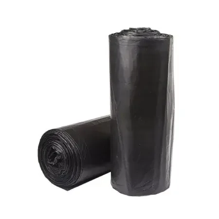 McKesson – Trash Bag 45 gal. Black HDPE 22 Mic. 40 X 48 Inch Star Seal Bottom Coreless Roll – S404822K