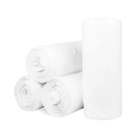 McKesson – Trash Bag 45 gal. White LLDPE 0.80 mil 40 X 46 Inch Star Seal Bottom Coreless Roll – WSL4046XHW