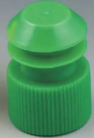 McKesson – Tube Closure Polyethylene Flanged Plug Cap Green 16 mm For Use with 16 mm Blood Drawing Tubes, Glass Test Tubes, Plastic Culture Tubes NonSterile – 177-116152G