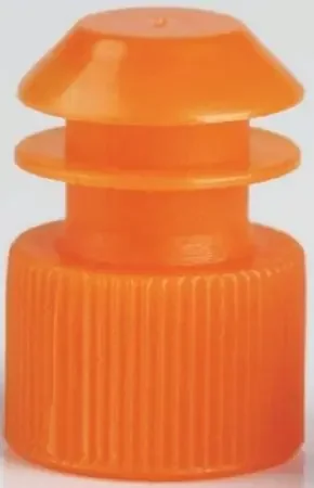 McKesson – Tube Closure Polyethylene Flanged Plug Cap Orange 13 mm For Use with 13 mm Blood Drawing Tubes, Glass Test Tubes, Plastic Culture Tubes NonSterile – 177-118240N