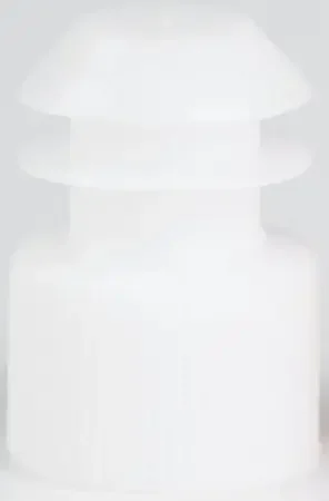 McKesson – Tube Closure Polyethylene Flanged Plug Cap White 13 mm For Use with 13 mm Blood Drawing Tubes, Glass Test Tubes, Plastic Culture Tubes NonSterile – 177-118240W