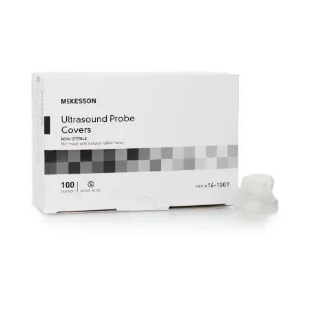 McKesson – Ultrasound Probe Cover 1 X 9 Inch Polyurethane NonSterile For use with Ultrasound Probe – 16-1007
