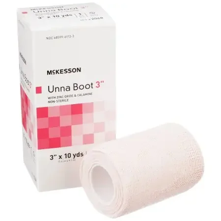 McKesson – Unna Boot 3 Inch X 10 Yard Cotton Calamine / Zinc Oxide NonSterile – 2068