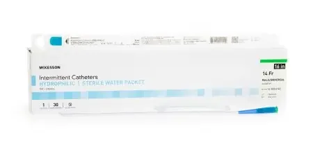 McKesson – Urethral Catheter Coude Tip Hydrophilic Coated PVC 14 Fr. 16 Inch – 16-MH1614C