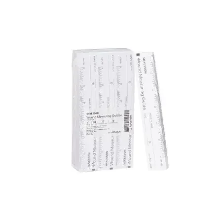 McKesson – Wound Measuring Guide Metric / English Paper 6 Inch – 533-LR/50