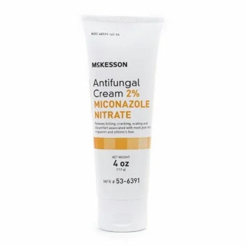 McKesson, Antifungal Cream 2% Strength Miconazole Nitrate, 4 Oz