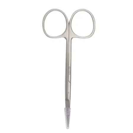 McKesson Argent – Iris Scissors 4 Inch Length Surgical Grade Stainless Steel Finger Ring Handle Sharp Tip / Sharp Tip – 43-1-103