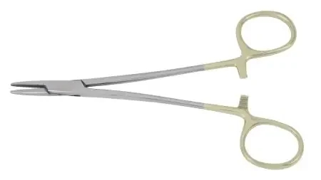 McKesson Argent – Needle Holder 5 Inch Length Smooth Jaws Finger Ring Handle – 43-1-811