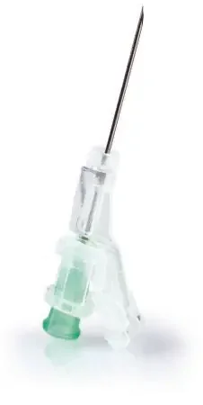 McKesson Prevent SG – Hypodermic Needle Sliding Safety Needle 21 Gauge 1 Inch Length Thin Wall – 306615