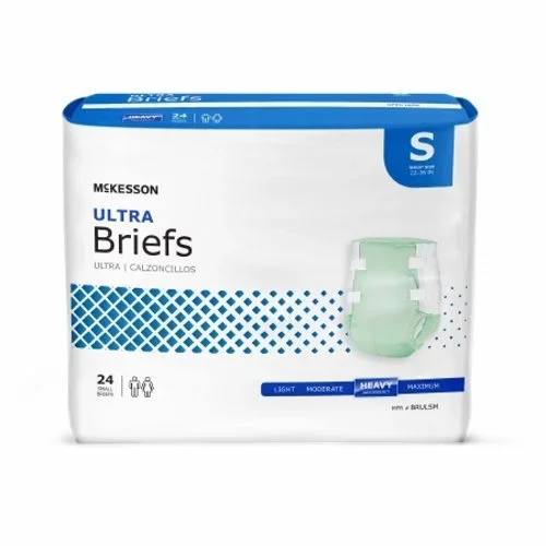 McKesson, Unisex Adult Incontinence Brief Ultra Small Disposable Heavy Absorbency, Count of 1