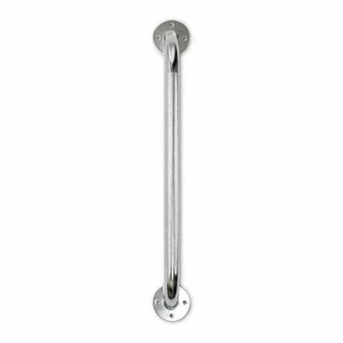 McKesson, Wall Grab Bar Chrome Finish Knurled Steel 18 Inch Length, Count of 1