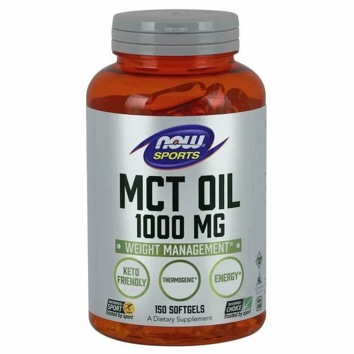 MCT Oil 1,000 mg 150 softgels By Now