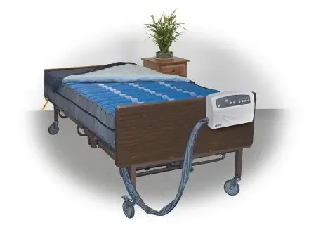 Med-Aire Plus – Bariatric Alternating Pressure Mattress Alternating Pressure System 54 W X 80 D X 10 H Inch – 14054MN