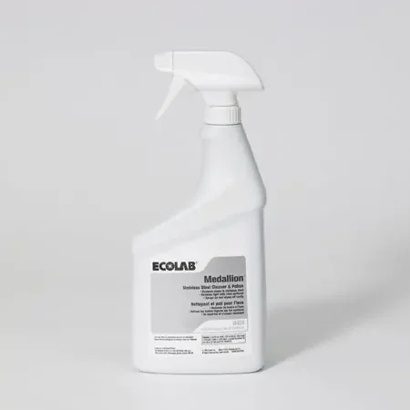 Medallion – Stainless Steel Cleaner Oil Based Pump Spray Liquid 32 oz. Bottle Alcohol Scent NonSterile – 6118424