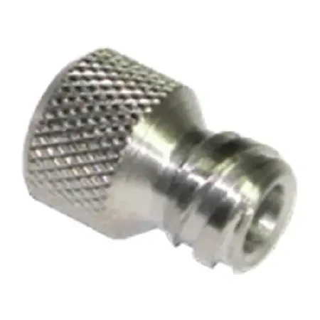 Medco Manufacturing – Syringe Tip Cap Stainless Steel, Female Luer Lock – SYRCAP-FSS
