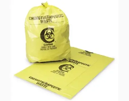 Medegen Medical Products – Chemo Waste Bag 12 to 16 gal. Yellow Bag Polyethylene 25 X 34 Inch – 9230