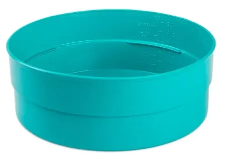 Medegen Medical Products – Guidewire Bowl 80 oz, Turquoise, Without Lid, Nonsterile – 07107