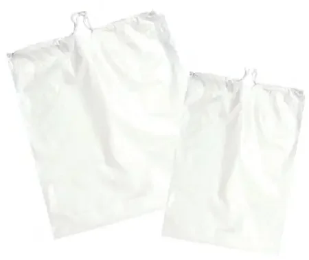 Medegen Medical Products – Patient Belongings Bag 14 X 16 Inch Plastic Drawstring Closure White – PLD14WHI