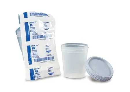 Medegen Medical Products – Specimen Container 120 mL (4 oz.) Screw Cap Unprinted Sterile Inside Only – 4930A