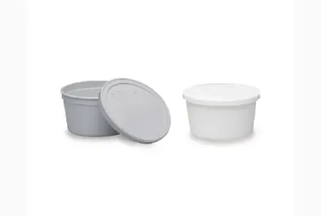 Medegen Medical Products – Stool Specimen Container 240 mL (8 oz.) Snap-On Lid Patient Information NonSterile – 02726A