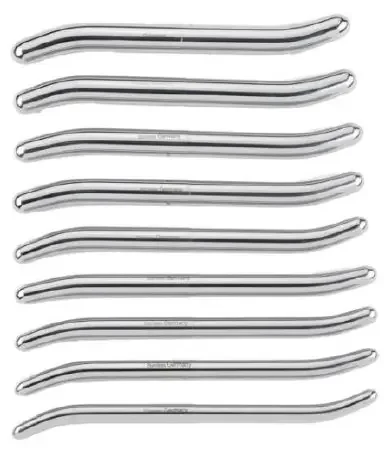 Medgyn Products – Cervical Dilator Set Pratt German Stainless Steel NonSterile Reusable – 030870