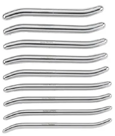 Medgyn Products – Cervical Dilator Set Pratt Stainless Steel NonSterile Reusable – 030870-ECO