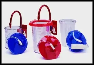 Medi-Vac CRD – Suction Canister Liner 1500 mL Locking Lid – 65651-529