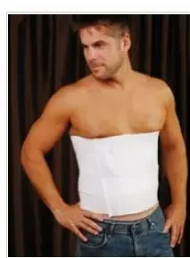 Medico International – Abdominal Binder Medium Velcro Closure 28 to 35 Inch Waist Circumference 12 Inch Height Adult – D-492-M