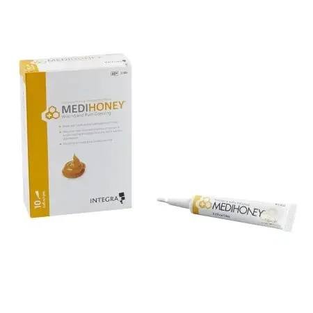 MEDIHONEY – Wound and Burn Dressing Paste 0.5 oz Tube – 31505