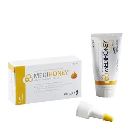 MEDIHONEY – Wound and Burn Dressing Paste 1.5 oz. Tube – 31515