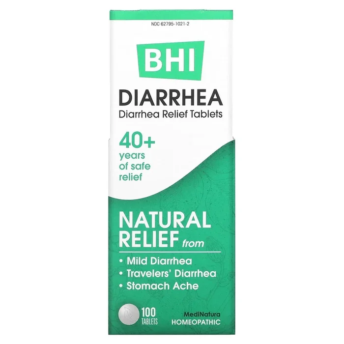 Medinatura, BHI Diarrhea, 100 Tablets