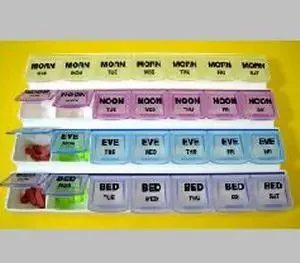 Mediplanner – Pill Organizer 7 Day 4 Dose – 70069L