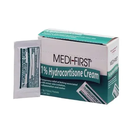 Medique Products – Itch Relief 1% Strength Cream 1/32 oz. Individual Packet – 21173