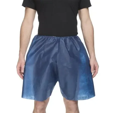 MediShorts – Exam Shorts Large / X-Large Navy Blue Nonwoven Adult Disposable – 10001