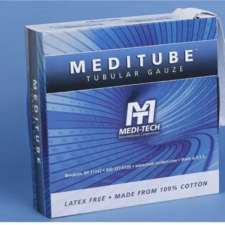 Meditube – Tubular Retainer Dressing Cotton 5 Inch X 50 Yard Size 6 White Torso NonSterile – MTTG324
