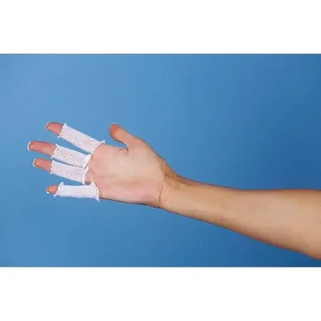 Meditube – Tubular Retainer Dressing Cotton 7/8 Inch X 50 Yard Size 1-1/2 White Average Finger / Toe NonSterile – MTTG318