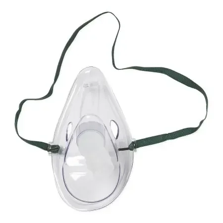 Medline – Aerosol Mask Elongated Style Adult One Size Fits Most Adjustable Head Strap – HCS4630