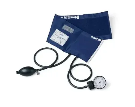 Medline – Aneroid Sphygmomanometer Unit 2-Tubes Adult Large Cuff – MDS9380