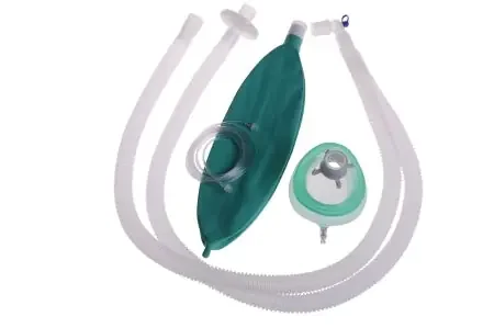 Medline – Anesthesia Breathing Circuit Corrugated Tube 60 Inch Tube Dual Limb Adult 3 Liter Bag Single Patient Use – DYNJAA6040