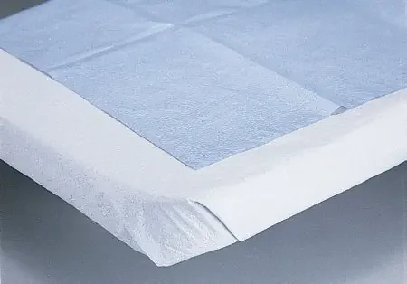 Medline – Bed Sheet Flat Sheet 40 X 84 Inch Dark Blue Spunbond Polypropylene Disposable – NON33100