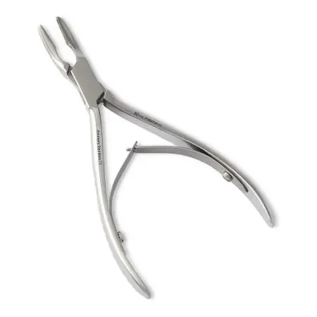 Medline – Bone Rongeur Friedman Half Curved Sharp Scoop Shaped Tip Double Spring Plier Type Handle 3 X 12 mm Bite X 5-1/2 Inch Length – MDS3210114