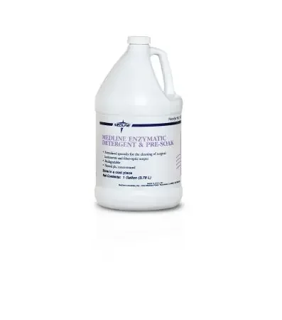 Medline – Enzymatic Instrument Detergent Liquid Concentrate 1 gal. Jug Fresh Scent – MDS88000B91