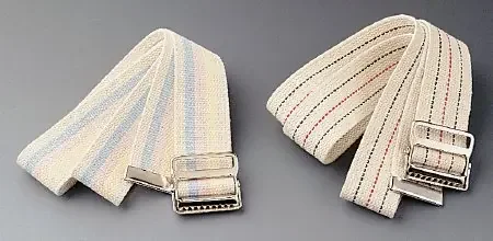Medline – Gait Belt 60 Inch Length Pastel Stripe Cotton – MDT821204
